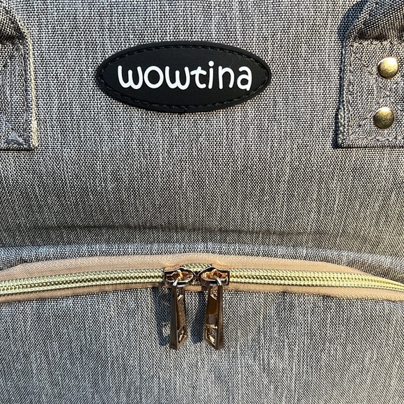 New WOWTINA Baby Bag Backpack Changing Station. Newborn must have in Grey - Picture 4 of 11